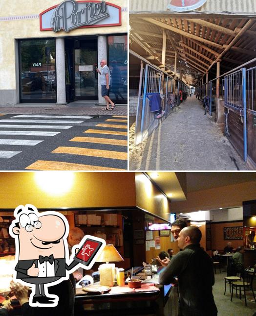 Questa è la immagine che mostra la esterno e interni di Il Portico