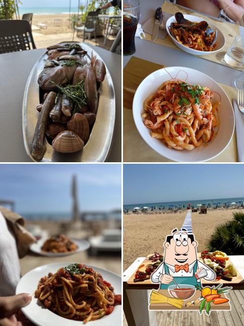 Spaghetti alla bolognese al Lido Polizia Caucana