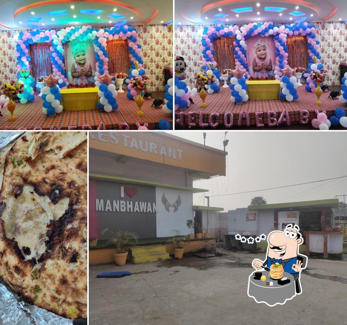 Meals at Manbhawan restaurant