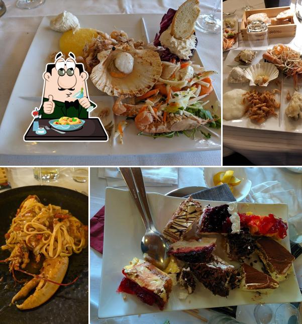 Cibo al Ristorante al Gambero