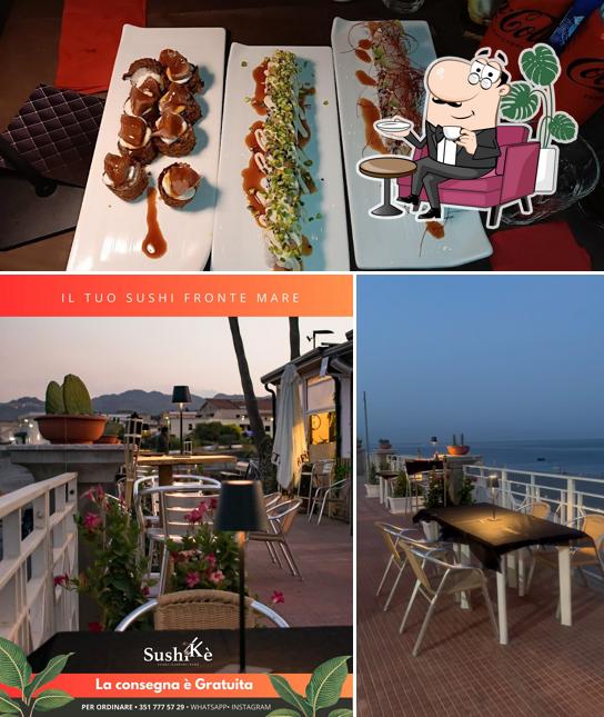 SushiKè si caratterizza per la interni e cibo