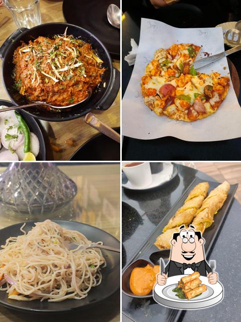 Spring rolls at The Black Buck Cafe