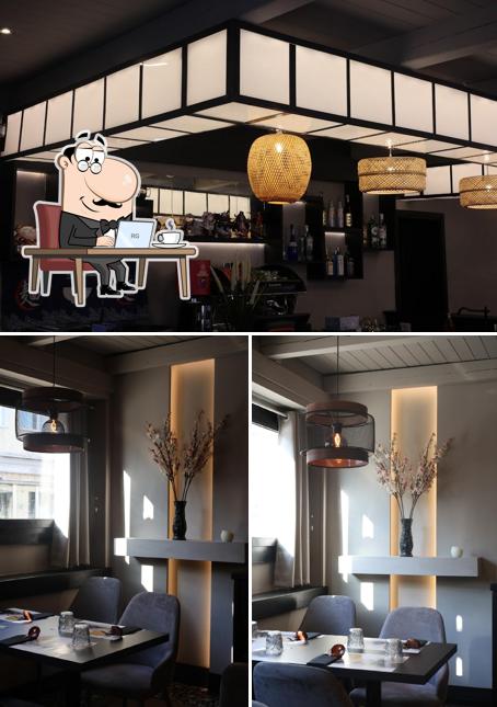 Tra le varie cose da Yusen Ramen si possono trovare la interni e bevanda