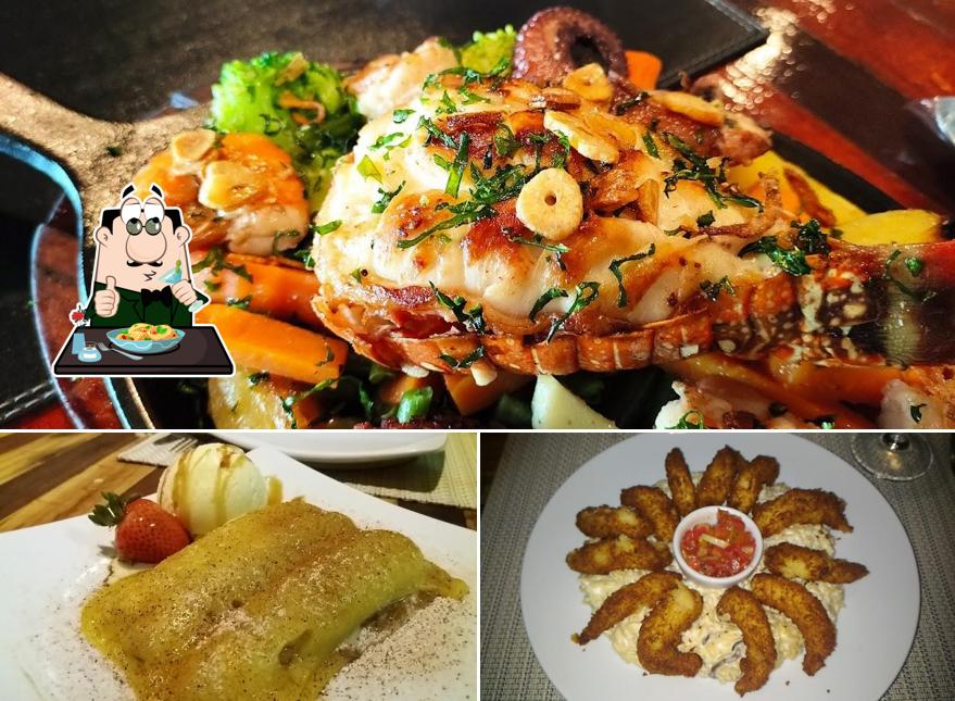 Platos en The W Restaurante