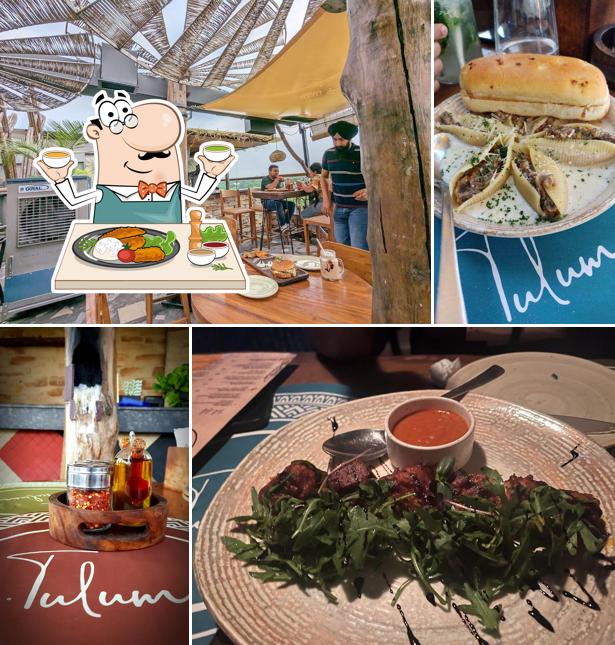 Pulled pork sandwich at Tulum Restaurant