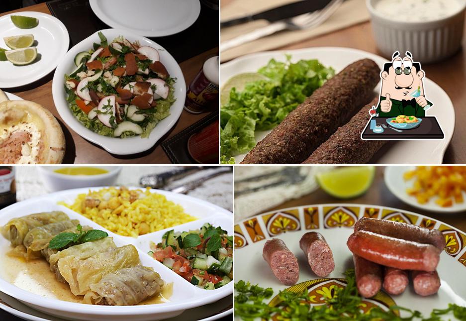 Platos en Barak Culinária Árabe