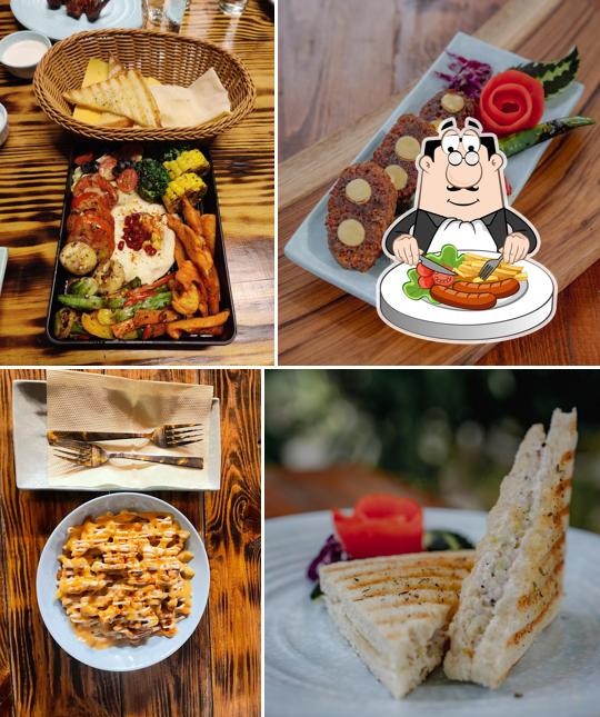 Food at Cafe Habibi Metro Yard