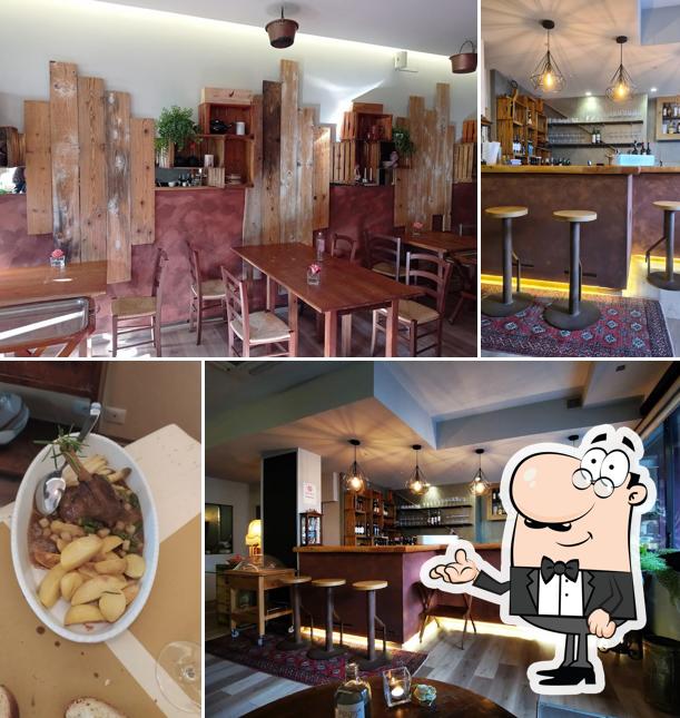 Dai un'occhiata agli interni di Osteria del Cuore