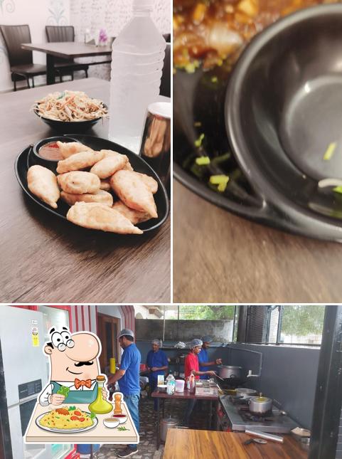 The restaurant's food and interior