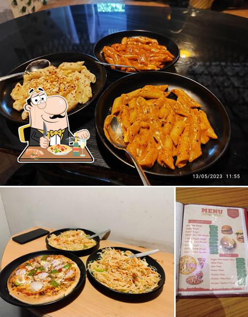 Food at Sanskari Adda Cafe