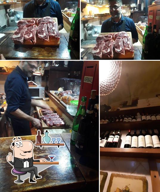 Gli interni di Wine Bar Feleppa
