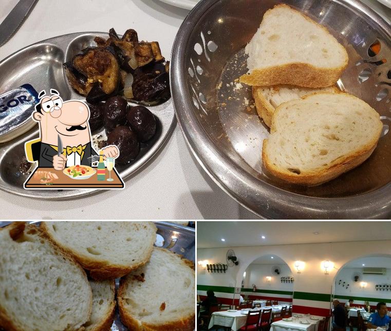 Esta é a imagem apresentando comida e interior no Trattoria do Sargento