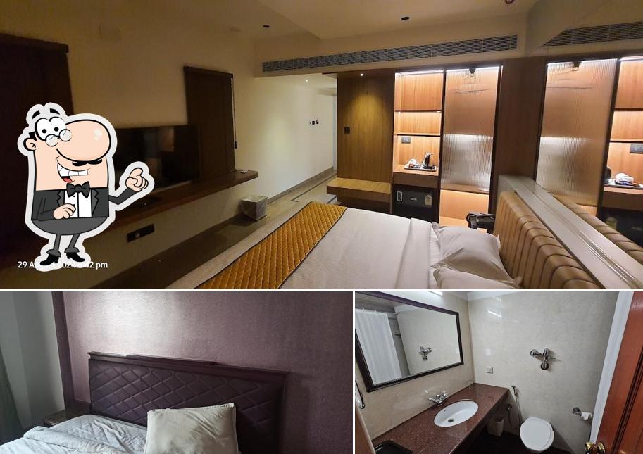 The interior of Vestin Park Hotel