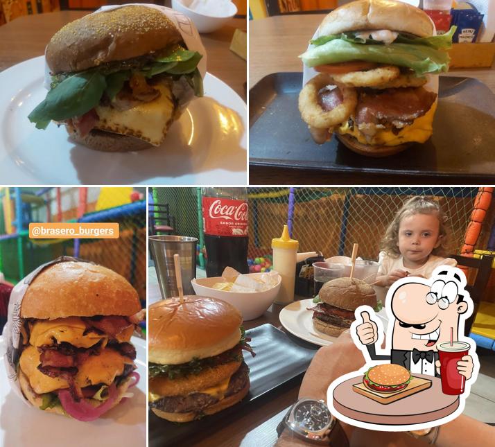 Experimente um hambúrguer no Brasero Burgers