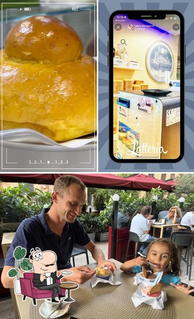 Gli interni di Latteria Gelati Cremosi