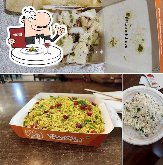 Food at Namo Sandwich, Ujjain