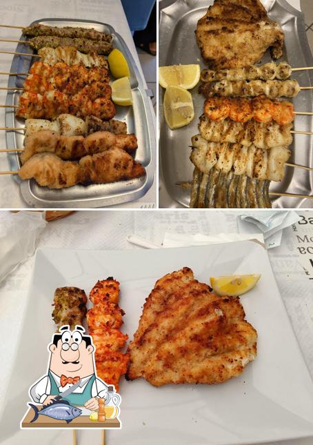Salmone grigliato al Gastronomia Fabbri Da Friz & Simo