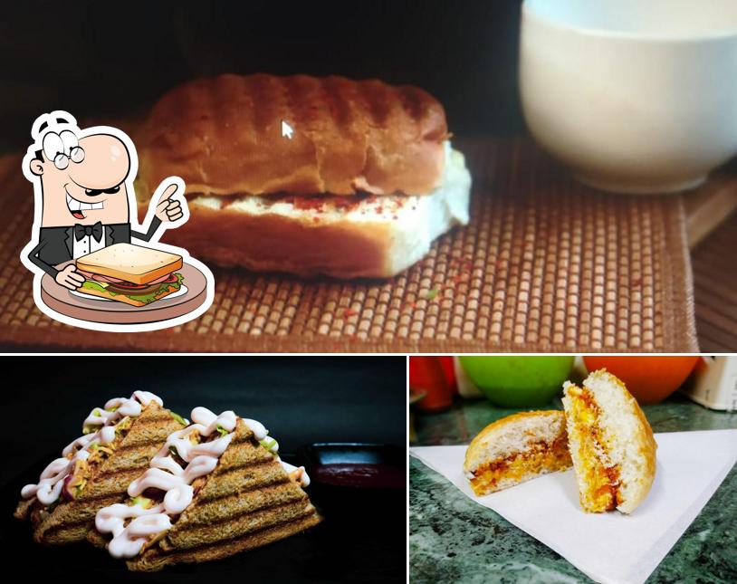 Grilled cheese sandwich at Urban Vada Pav