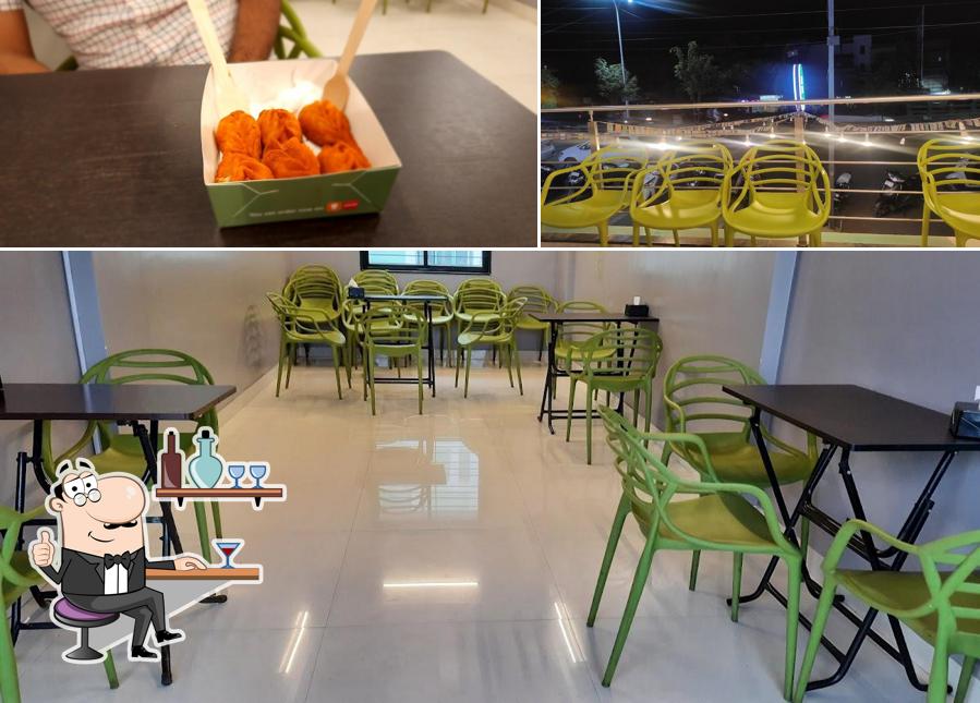 The interior of The Momo Panda