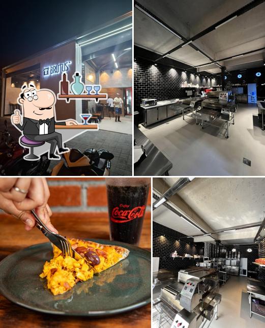 O interior do Brutus Pizzaria