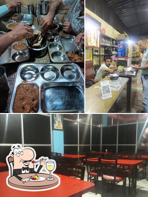 Kamal Dhaba is distinguished by food and interior