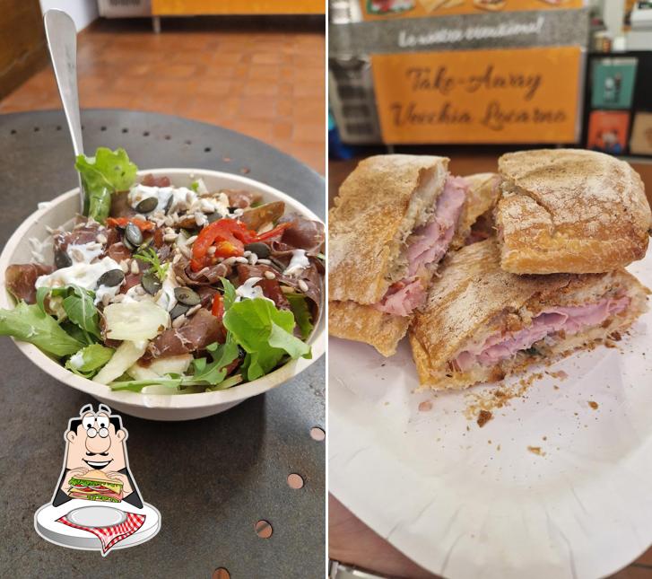 Club sandwich al Paninoteca Take-Away Vecchia Locarno