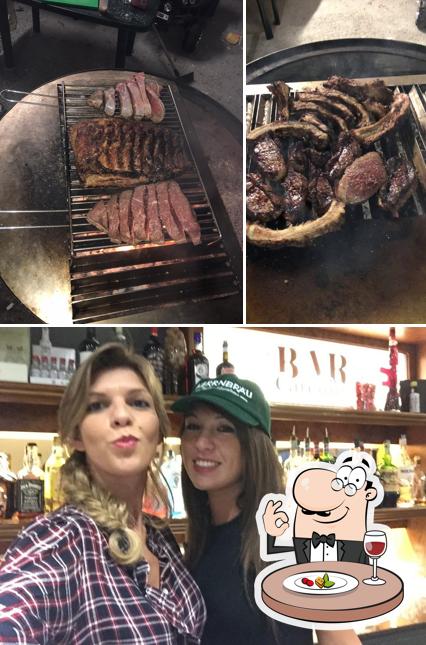 La cibo e bevanda del ristorante