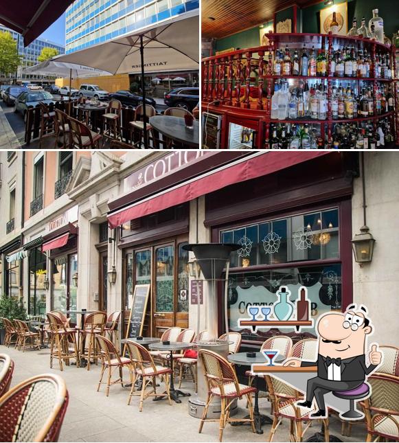 Dai un'occhiata agli interni di Cotton Pub Geneva