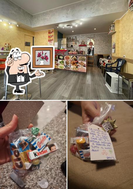 Gli interni di Zhou's Take away