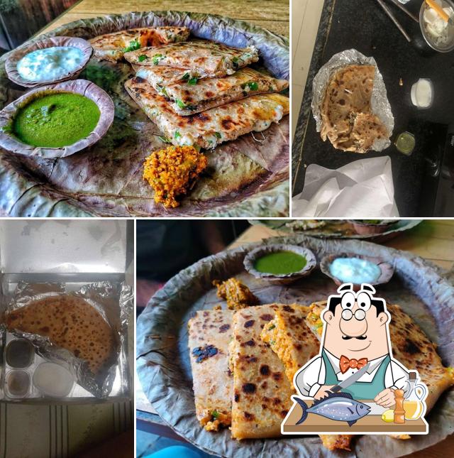 Grilled salmon at प se Paratha Gulmohar