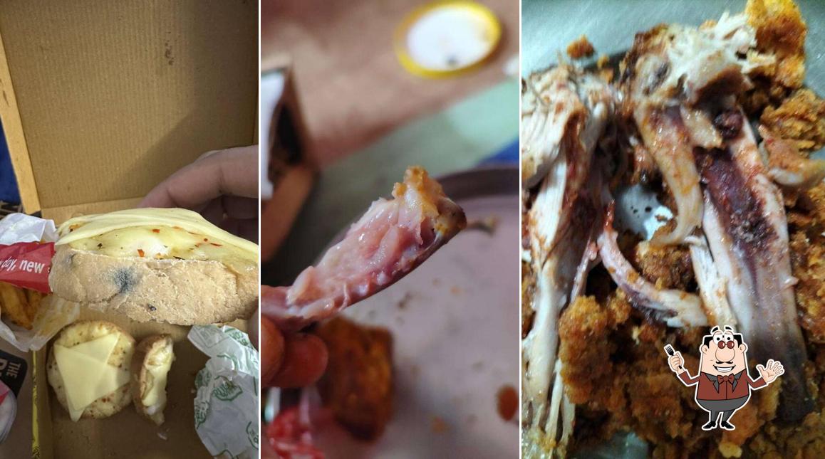 Food at The burger company