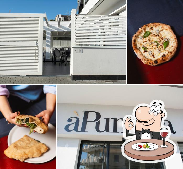 Cibo al Pizzeria à Puntella