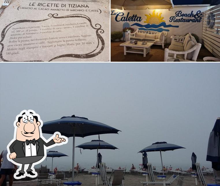 Siediti a un tavolo di Stabilimento Balneare Ristorante La Caletta Beach Club Ostia