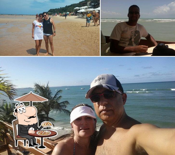 Desfrute da vista do exterior Restaurante Casarão