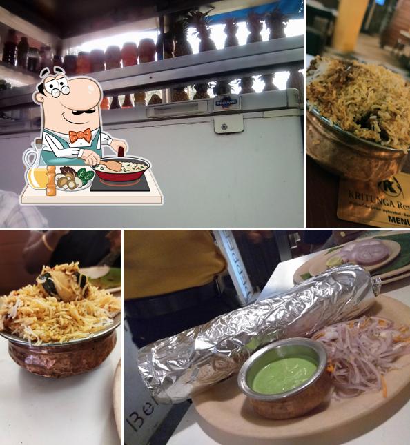 Fried rice at Jagavis Kritunga Train Restaurant