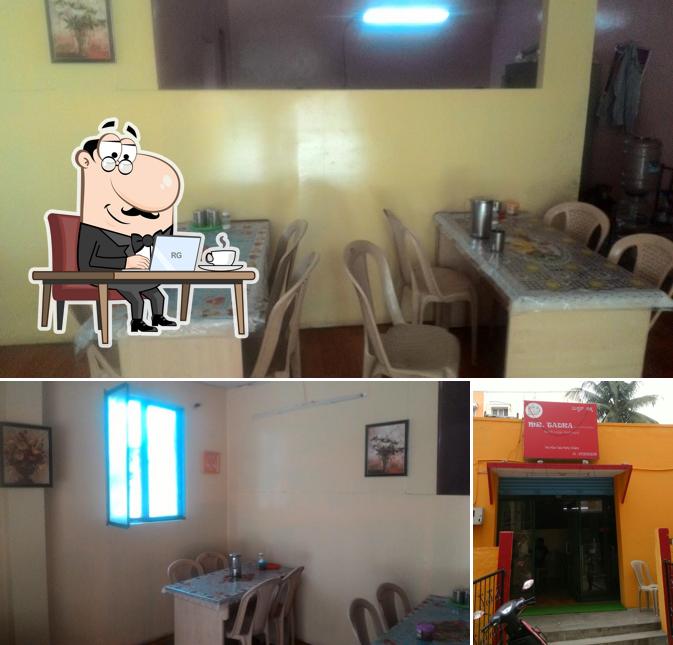 The interior of MR TADKA Restaurant