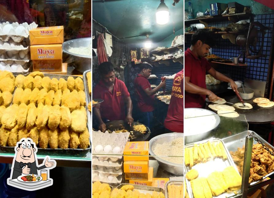 Food at Maya Fast Food