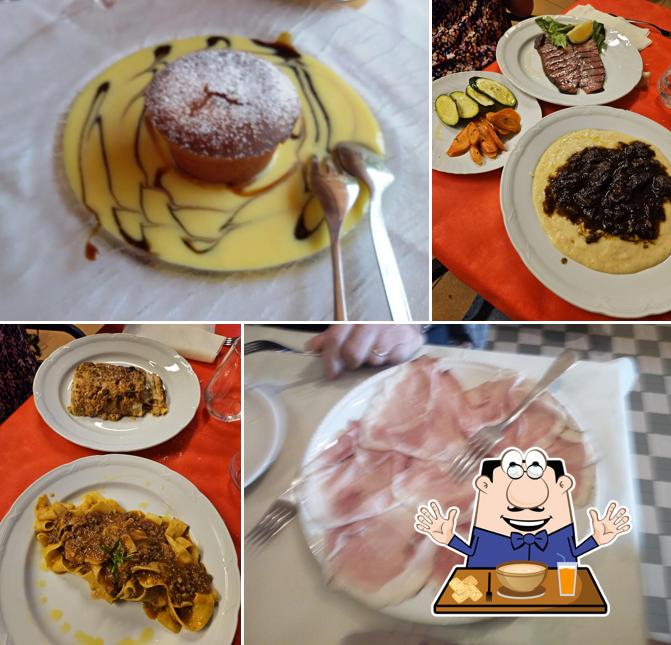 Cibo al Trattoria Da Nicola
