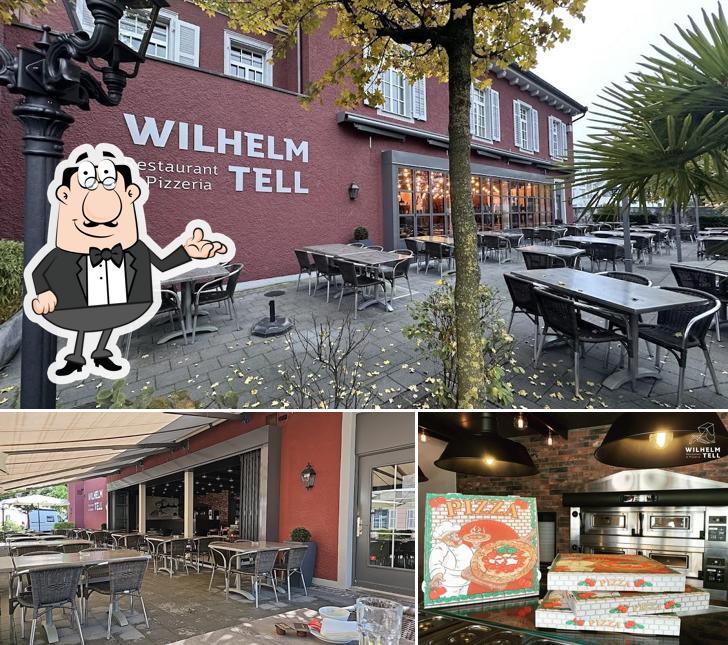 Guarda la immagine che mostra la interni e nozze di Restaurant Pizzeria Wilhelm Tell