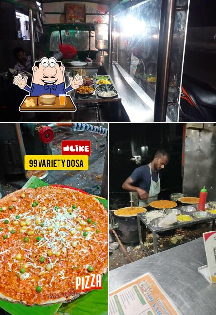 Meals at 99 Variety Sri Sai Dosa Camp