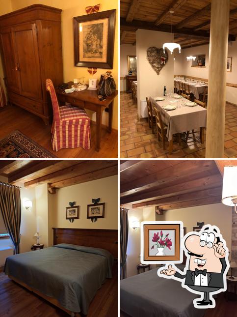 Gli interni di Vigneto Vecio - agriturismo con cucina e alloggi