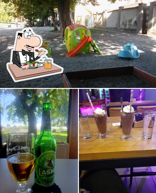 Tra le varie cose da BoomBar si possono trovare la cibo e interni