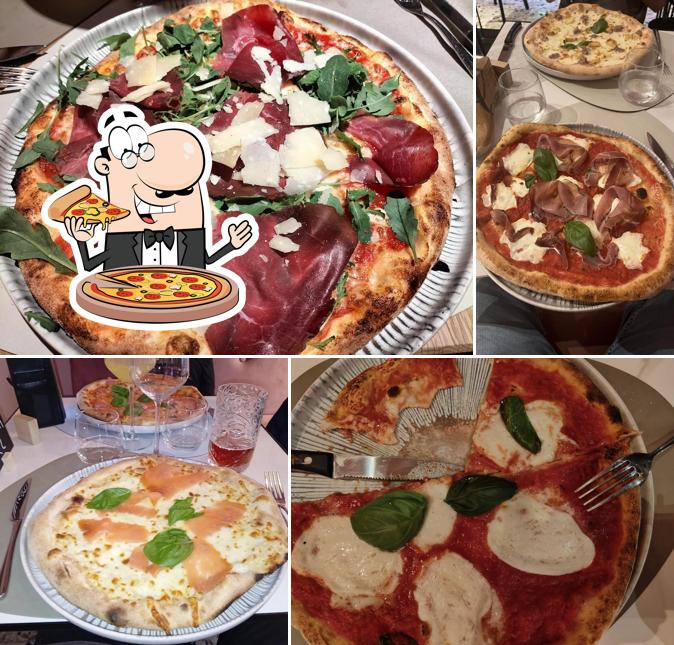 Scegli tra le molte varianti di pizza