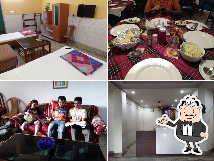 The interior of Hotel Shivali