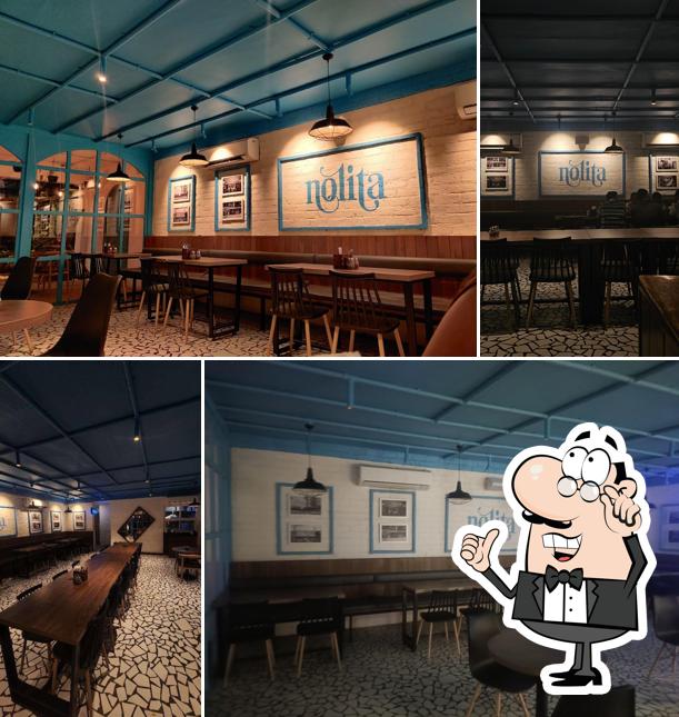 The interior of Nolita Dinette