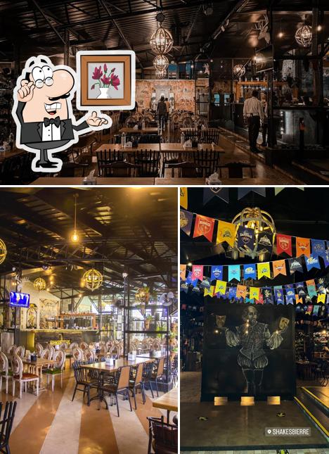 The interior of Boche & ShakesBierre- Brewpub & Club