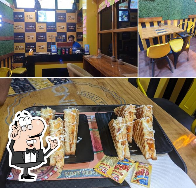The interior of One Bite Gaya