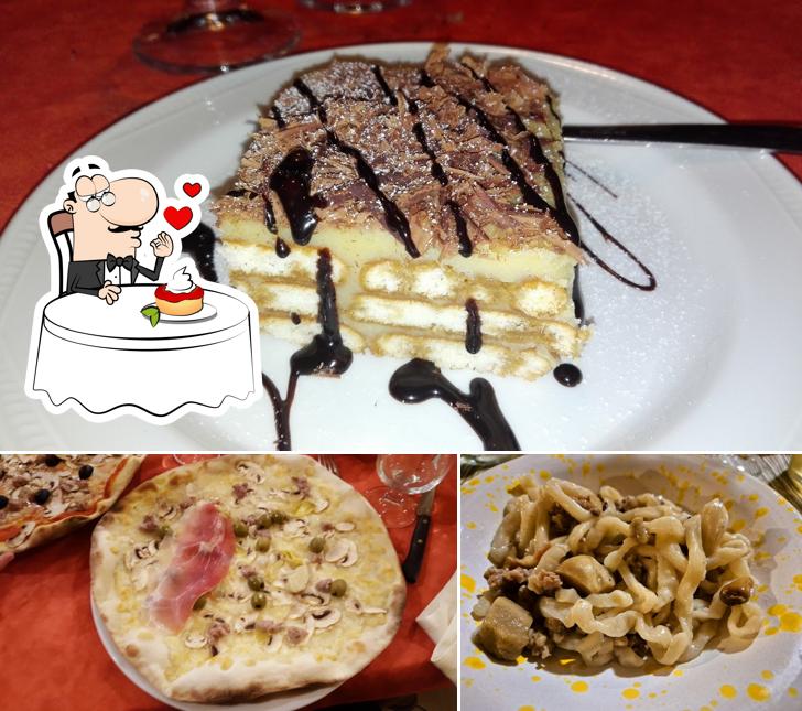 Trattoria Pizzeria "da Peppone" propone un'ampia selezione di dessert