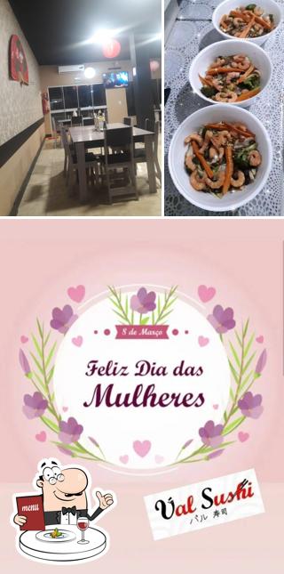 Comida em Val Sushi