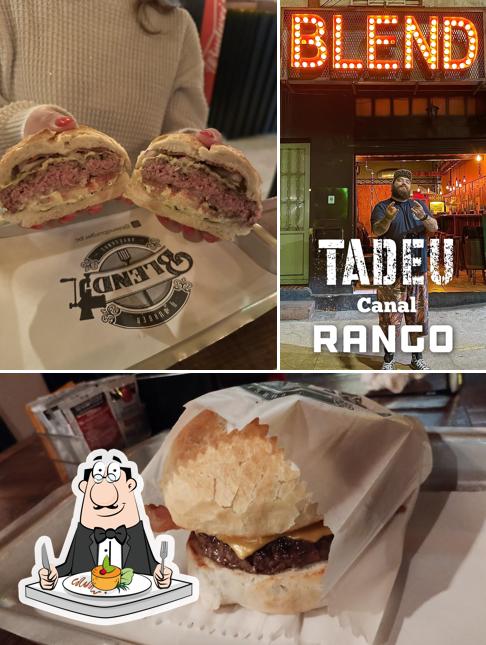 Platos en Blend Burger